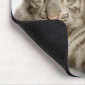 White Tiger Cubs Mouse Pad Mousepad (Ecke)