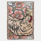 White Tiger Decke (Vorderseite Vertikal)