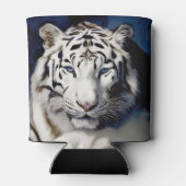 White Tiger Face Dosenkühler (Rückseite)