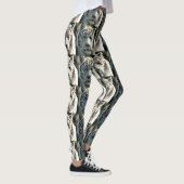 White Tiger Face Leggings (Rechts)