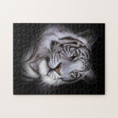 White Tiger Face Puzzle (Horizontal)