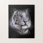 White Tiger Face Puzzle (Vertikal)