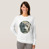 White Tiger Face T-Shirt (Vorne ganz)