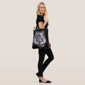 White Tiger Face Tasche (Am Model)