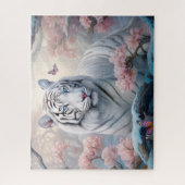 White Tiger Fantasy Art Puzzle (Vertikal)
