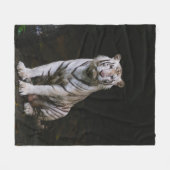 WHITE TIGER FLEECEDECKE (Vorderseite (Horizontal))