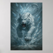 White Tiger – Frost King Ice Burst Descent – ManJi Poster (Vorne)