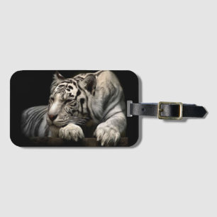 White Tiger Gepäckanhänger