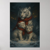 White Tiger – Guardian of Light – ManJiangHong Art Poster (Vorne)