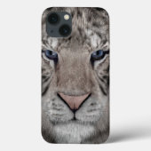 white_tiger_head Case-Mate iPhone hülle (Rückseite)