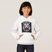 White Tiger Hoodie (Vorne ganz)
