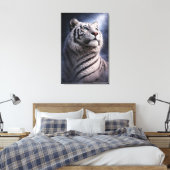 White Tiger in Motion – ManJiangHong Art Series Leinwanddruck (Insitu (Schlafzimmer))