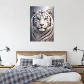 White Tiger in Motion – ManJiangHong Art Series Leinwanddruck (Insitu (Schlafzimmer))