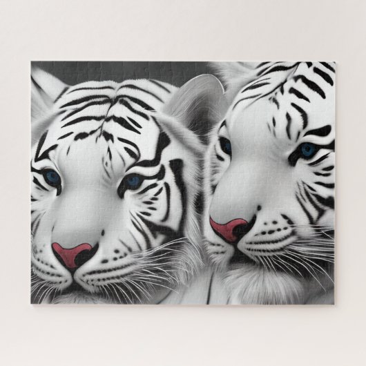 White Tiger Jigsaw Puzzle (Horizontal)