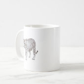 White Tiger Kaffeetasse (Vorderseite Links)