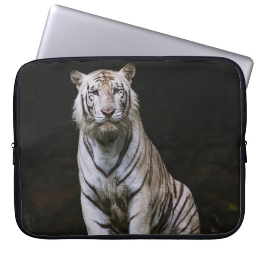 WHITE TIGER LAPTOPSCHUTZHÜLLE (Vorderseite)