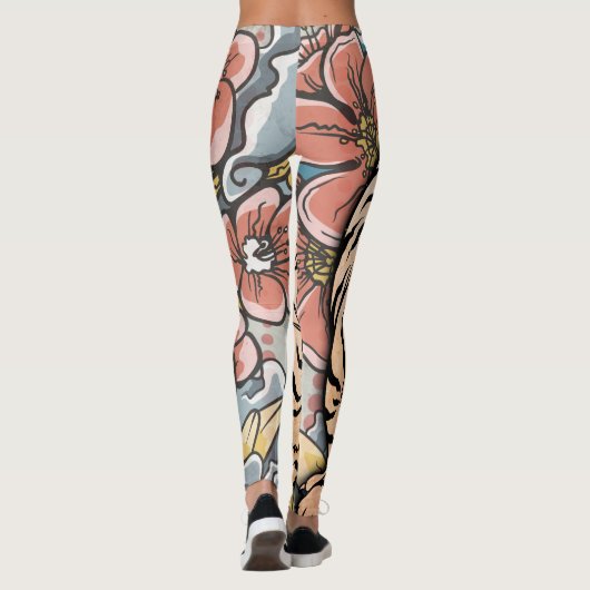 White Tiger Leggings (Rückseite)