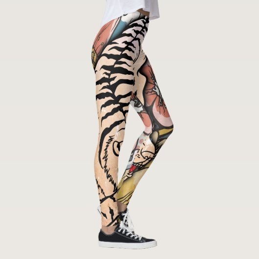 White Tiger Leggings (Rechts)