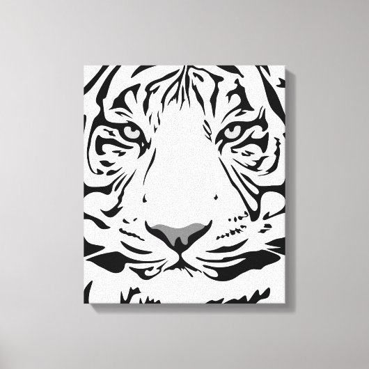 White Tiger Leinwanddruck (Vorderseite)
