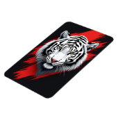 White Tiger Magnet (Linke Seite)