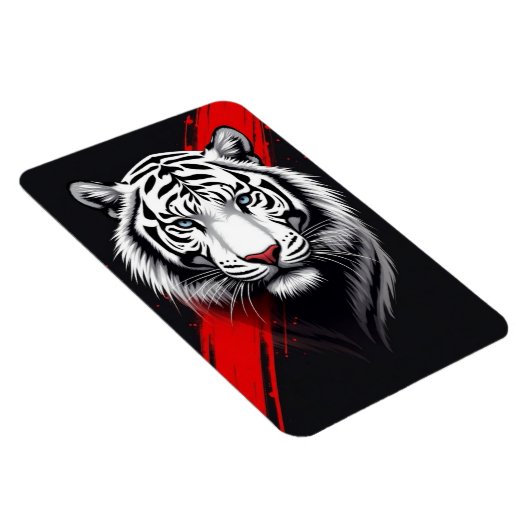 White Tiger Magnet (Rechte Seite)