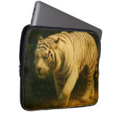 White Tiger Majestät - Stilvolle Wildlife Art Prin Laptopschutzhülle (Vorne Rechts)