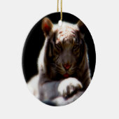 White Tiger Mirage Keramikornament (Rechts)