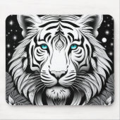 White Tiger Mousepad (Vorne)