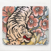 White Tiger Mousepad (Vorne)