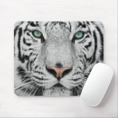 White Tiger Mousepad (Mit Mouse)