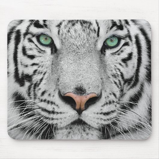White Tiger Mousepad (Vorne)