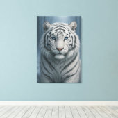 White Tiger – Mystical Fantasy Portrait – ManJiang Leinwanddruck (Insitu (Holzboden))