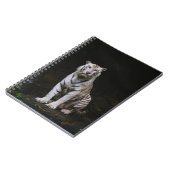 WHITE TIGER NOTIZBLOCK (Linke Seite)
