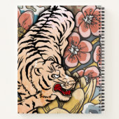 White Tiger Notizblock (Rückseite)