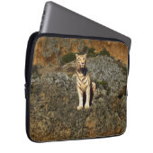 White Tiger on Rocks, iPad Case (Vorne Rechts)
