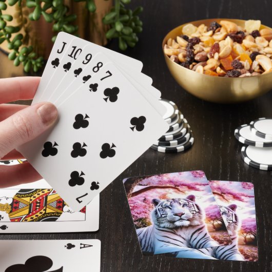 "White Tiger Poker Playing Cards - Premium Quality Spielkarten (In Situ)