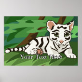 White Tiger Poster (Vorne)