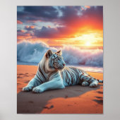 White Tiger Poster (Vorne)