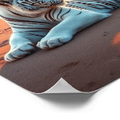 White Tiger Poster (Ecke)