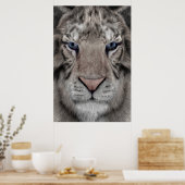 White Tiger Poster (Küche)