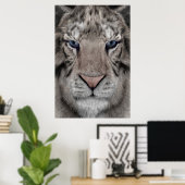 White Tiger Poster (Heimbüro)