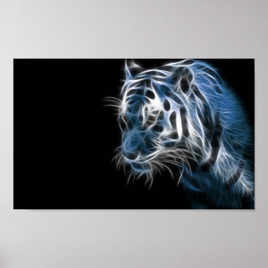 White Tiger Poster (Vorne)
