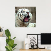 White Tiger Poster (Heimbüro)
