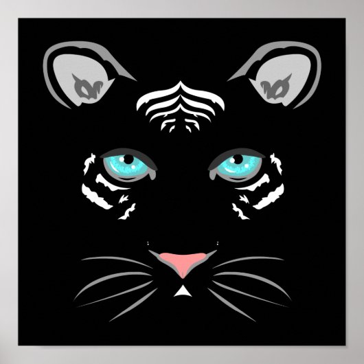 White Tiger Poster (Vorne)