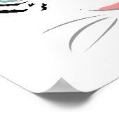 White Tiger Poster (Ecke)