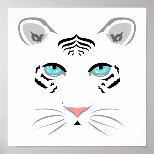 White Tiger Poster (Vorne)