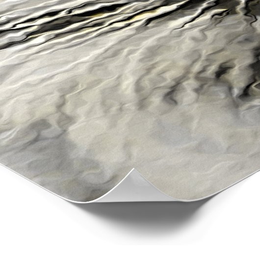 White Tiger Poster (Ecke)