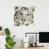 White Tiger Poster (Heimbüro)