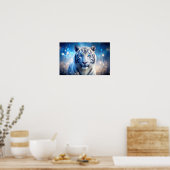 White Tiger Poster (Küche)