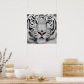 White Tiger Poster (Küche)